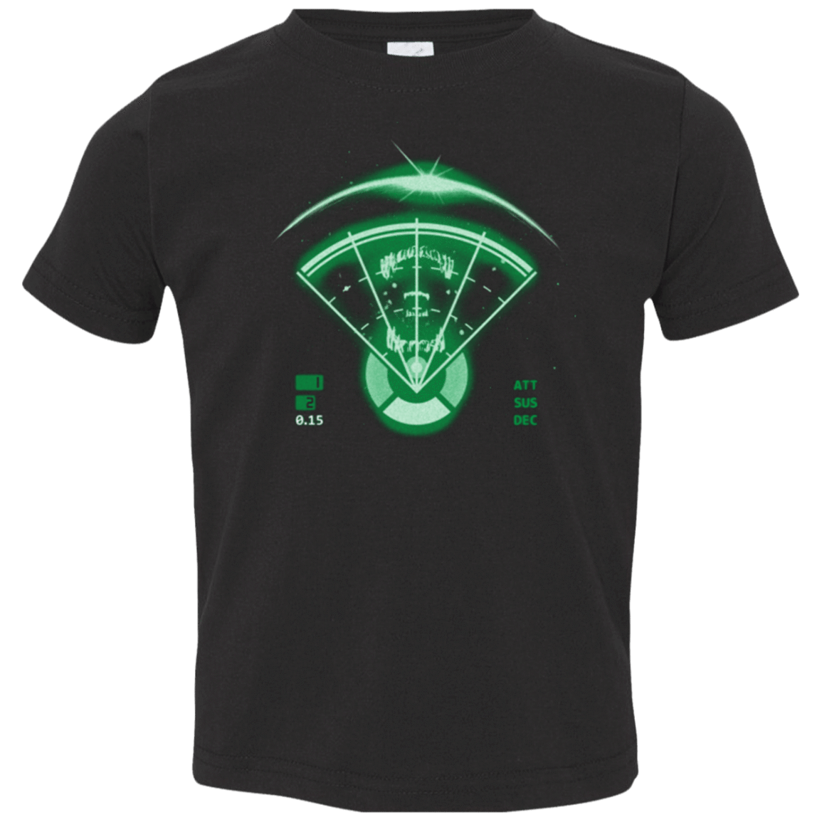 T-Shirts Black / 2T Alien Tracking Toddler Premium T-Shirt