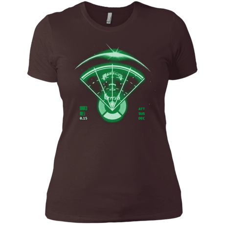 T-Shirts Dark Chocolate / X-Small Alien Tracking Women's Premium T-Shirt