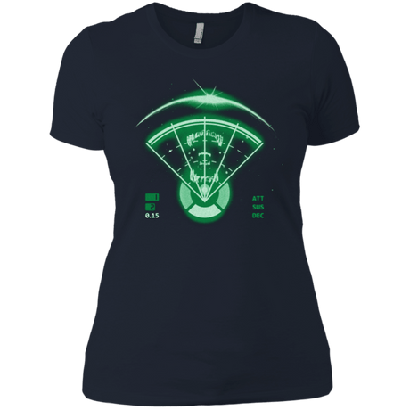 T-Shirts Midnight Navy / X-Small Alien Tracking Women's Premium T-Shirt