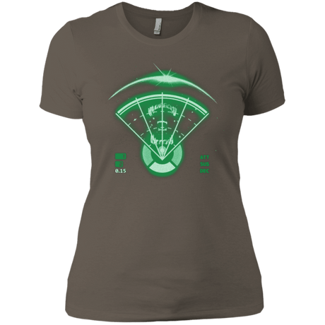 T-Shirts Warm Grey / X-Small Alien Tracking Women's Premium T-Shirt