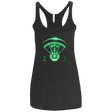 T-Shirts Vintage Black / X-Small Alien Tracking Women's Triblend Racerback Tank