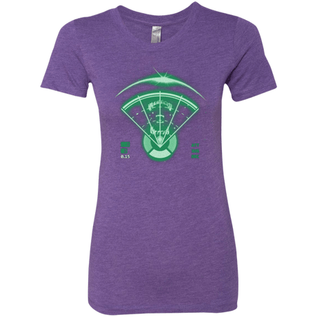 T-Shirts Purple Rush / Small Alien Tracking Women's Triblend T-Shirt