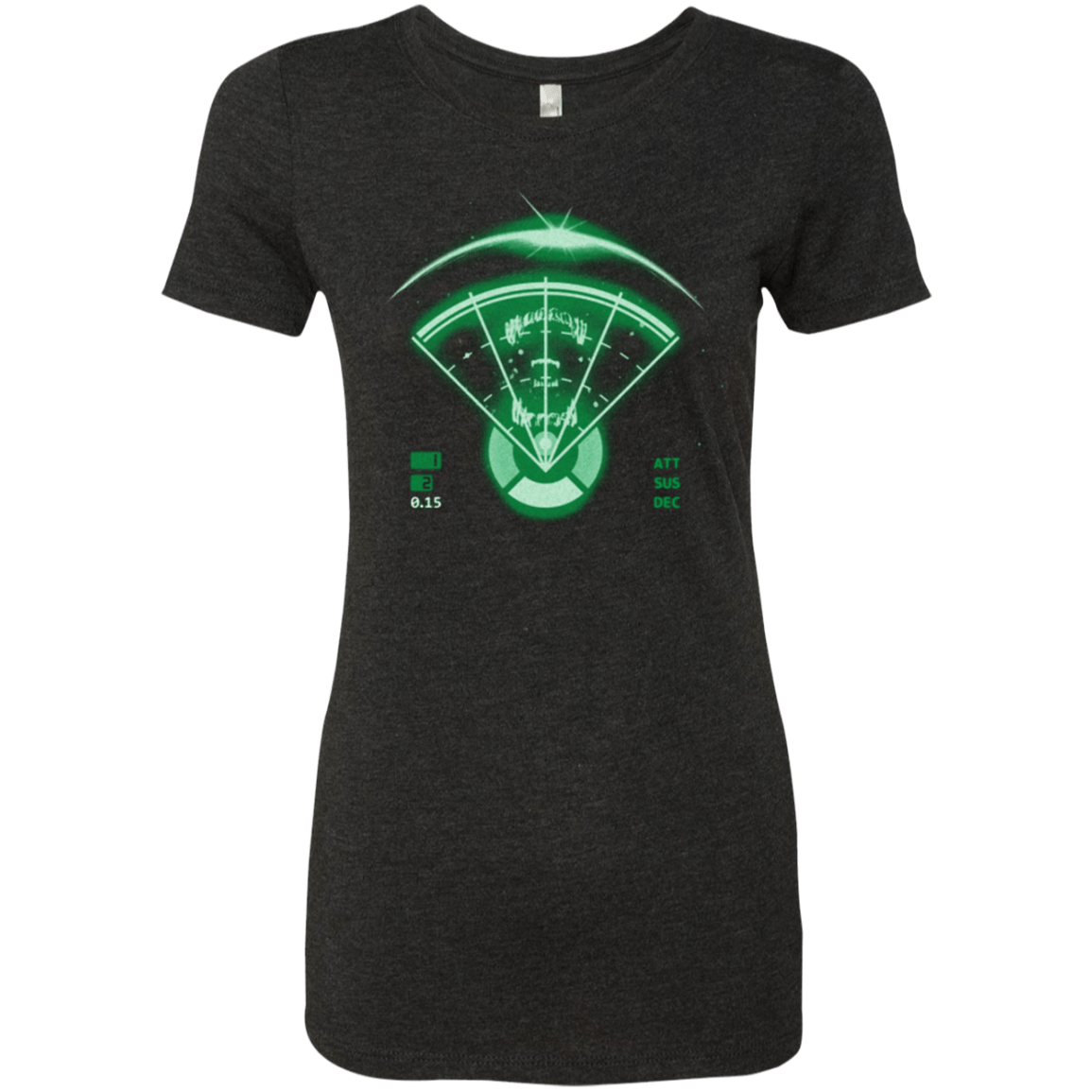 T-Shirts Vintage Black / Small Alien Tracking Women's Triblend T-Shirt