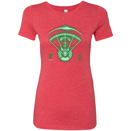 T-Shirts Vintage Red / Small Alien Tracking Women's Triblend T-Shirt