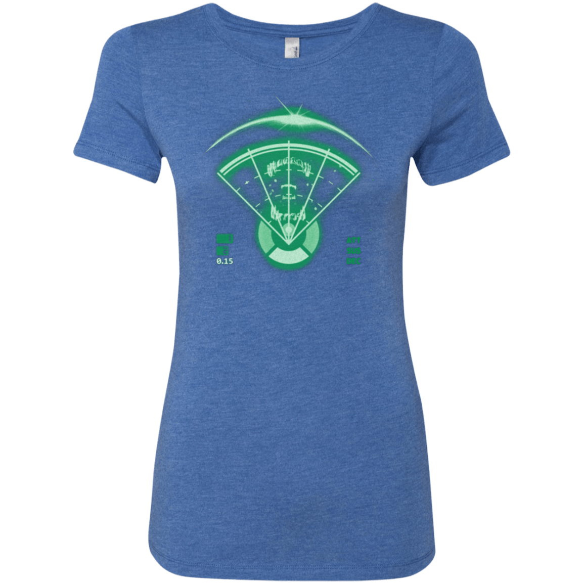 T-Shirts Vintage Royal / Small Alien Tracking Women's Triblend T-Shirt