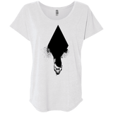 T-Shirts Heather White / X-Small Alien Triblend Dolman Sleeve