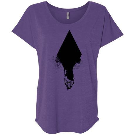 T-Shirts Purple Rush / X-Small Alien Triblend Dolman Sleeve