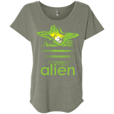 T-Shirts Venetian Grey / X-Small Alien Triblend Dolman Sleeve