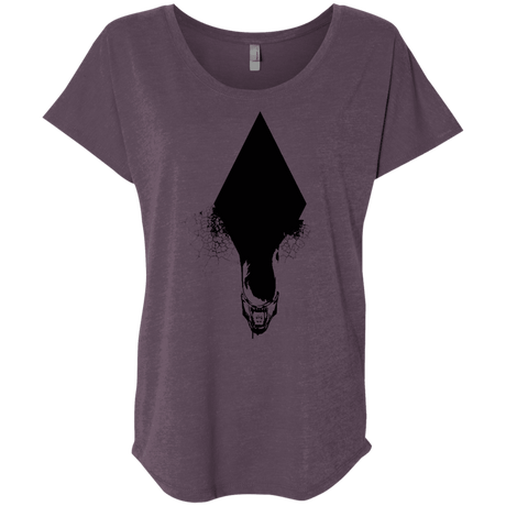 T-Shirts Vintage Purple / X-Small Alien Triblend Dolman Sleeve