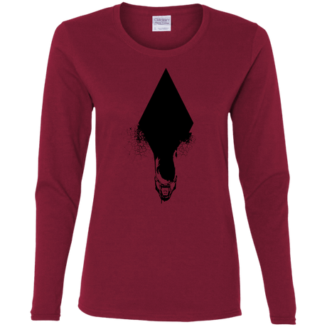 T-Shirts Cardinal / S Alien Women's Long Sleeve T-Shirt