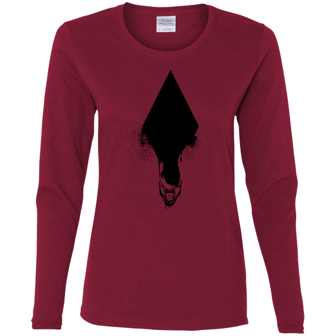 T-Shirts Cardinal / S Alien Women's Long Sleeve T-Shirt