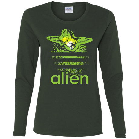 T-Shirts Forest / S Alien Women's Long Sleeve T-Shirt