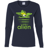 T-Shirts Navy / S Alien Women's Long Sleeve T-Shirt