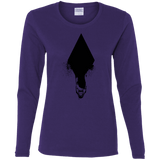 T-Shirts Purple / S Alien Women's Long Sleeve T-Shirt