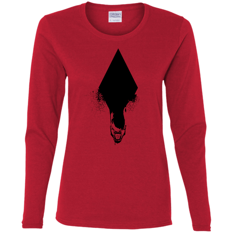 T-Shirts Red / S Alien Women's Long Sleeve T-Shirt