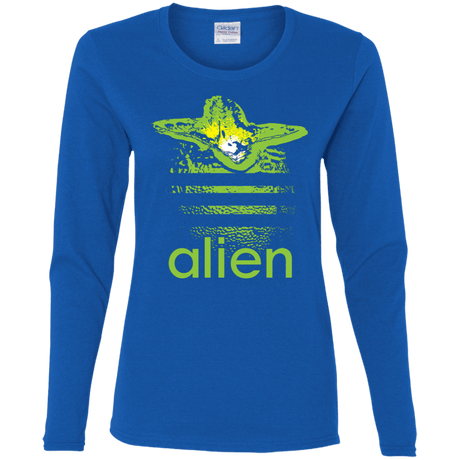 T-Shirts Royal / S Alien Women's Long Sleeve T-Shirt