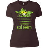 T-Shirts Dark Chocolate / X-Small Alien Women's Premium T-Shirt