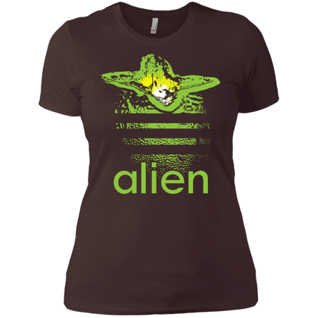 T-Shirts Dark Chocolate / X-Small Alien Women's Premium T-Shirt