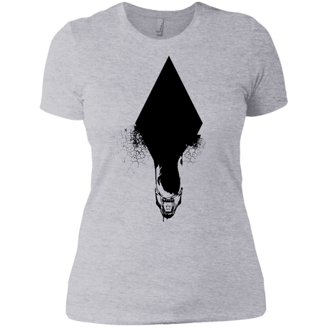 T-Shirts Heather Grey / X-Small Alien Women's Premium T-Shirt