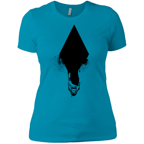 T-Shirts Turquoise / X-Small Alien Women's Premium T-Shirt
