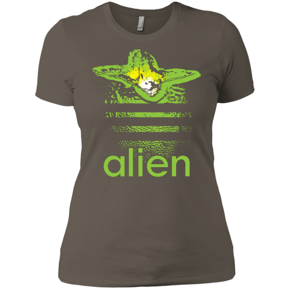 T-Shirts Warm Grey / X-Small Alien Women's Premium T-Shirt
