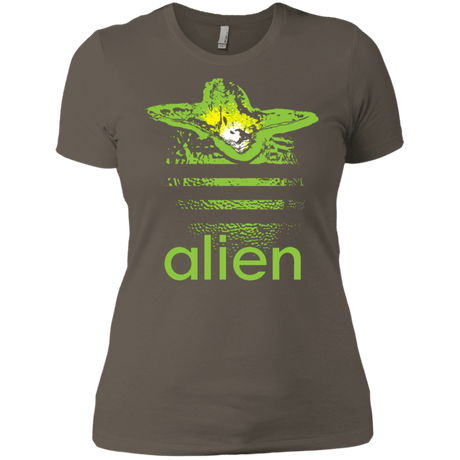 T-Shirts Warm Grey / X-Small Alien Women's Premium T-Shirt