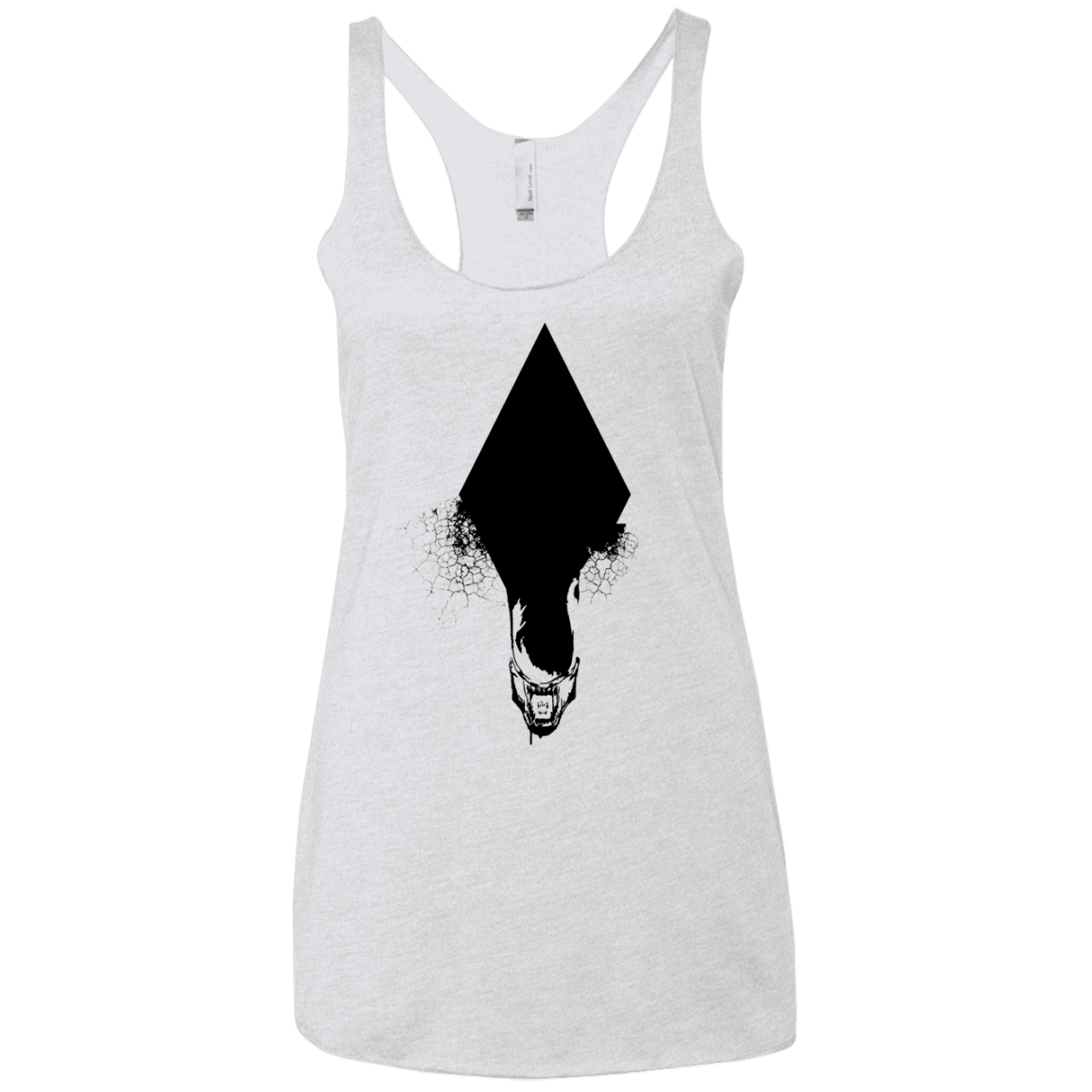 T-Shirts Heather White / X-Small Alien Women's Triblend Racerback Tank