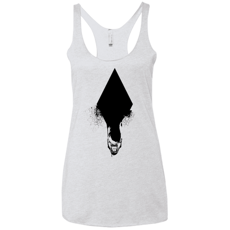 T-Shirts Heather White / X-Small Alien Women's Triblend Racerback Tank