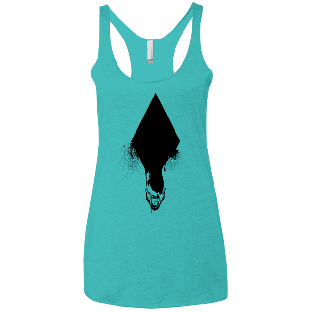 T-Shirts Tahiti Blue / X-Small Alien Women's Triblend Racerback Tank