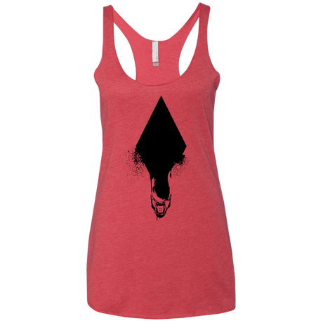 T-Shirts Vintage Red / X-Small Alien Women's Triblend Racerback Tank