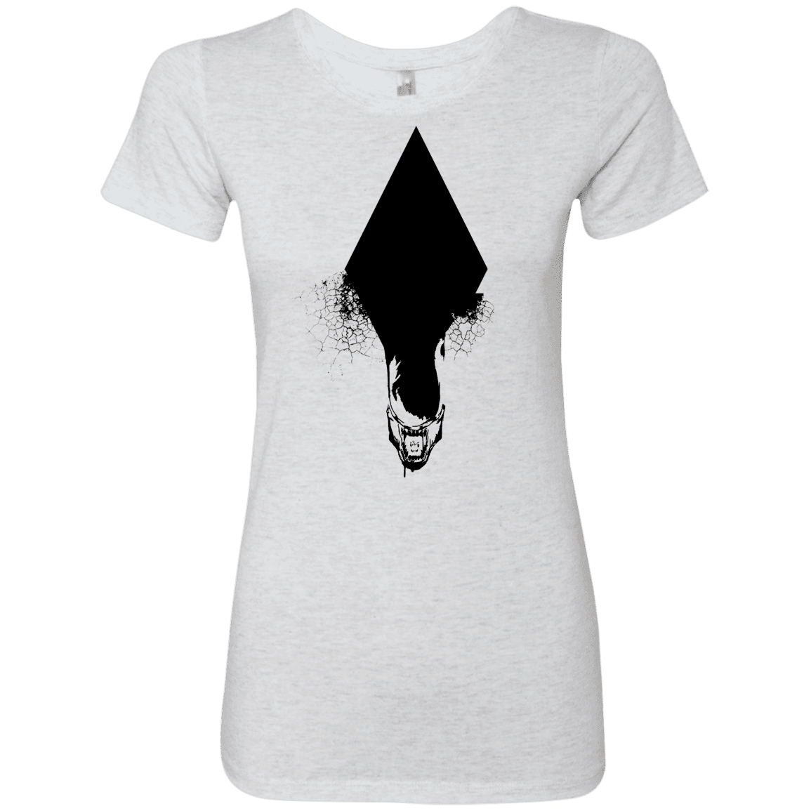 T-Shirts Heather White / S Alien Women's Triblend T-Shirt