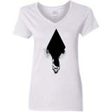 T-Shirts White / S Alien Women's V-Neck T-Shirt