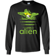 T-Shirts Black / YS Alien Youth Long Sleeve T-Shirt