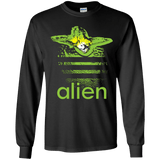 T-Shirts Black / YS Alien Youth Long Sleeve T-Shirt