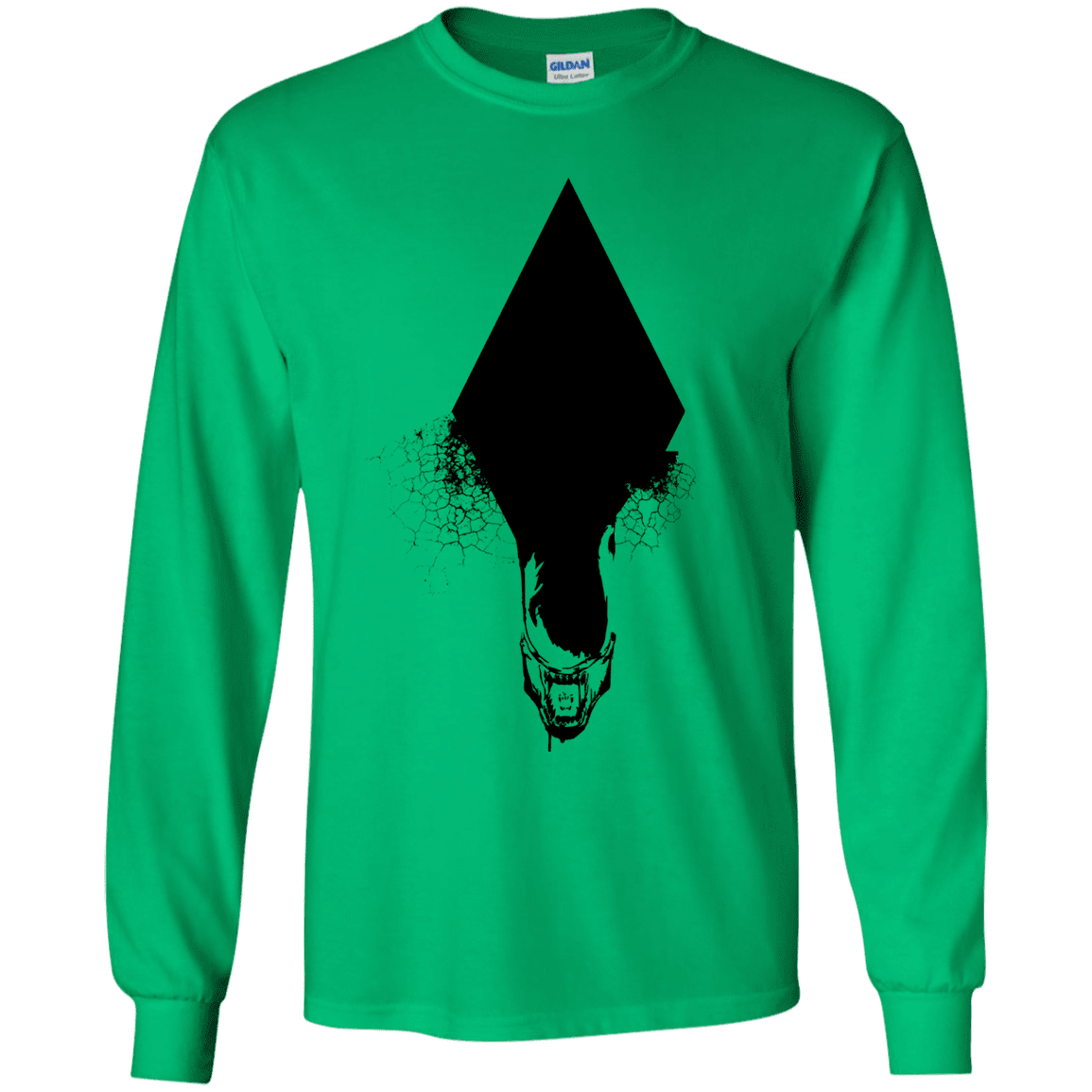 T-Shirts Irish Green / YS Alien Youth Long Sleeve T-Shirt
