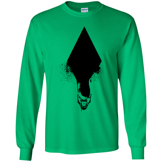 T-Shirts Irish Green / YS Alien Youth Long Sleeve T-Shirt