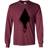 T-Shirts Maroon / YS Alien Youth Long Sleeve T-Shirt
