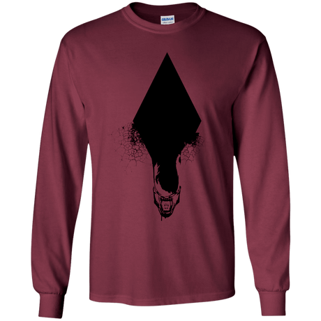 T-Shirts Maroon / YS Alien Youth Long Sleeve T-Shirt