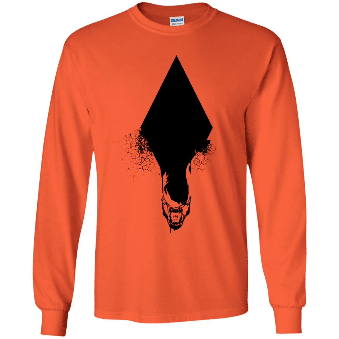 T-Shirts Orange / YS Alien Youth Long Sleeve T-Shirt