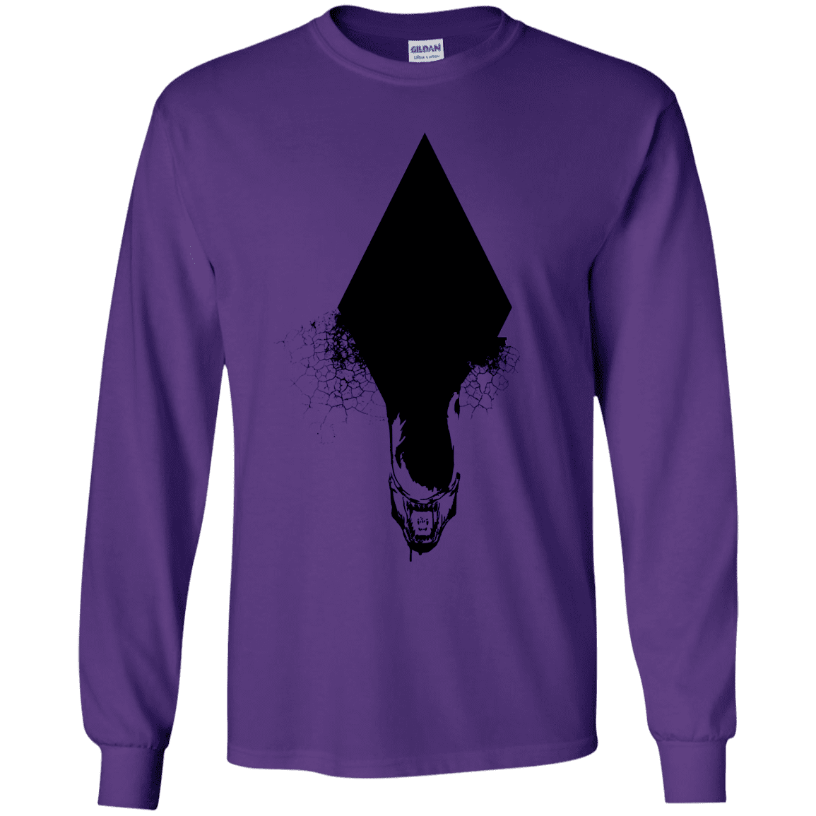 T-Shirts Purple / YS Alien Youth Long Sleeve T-Shirt