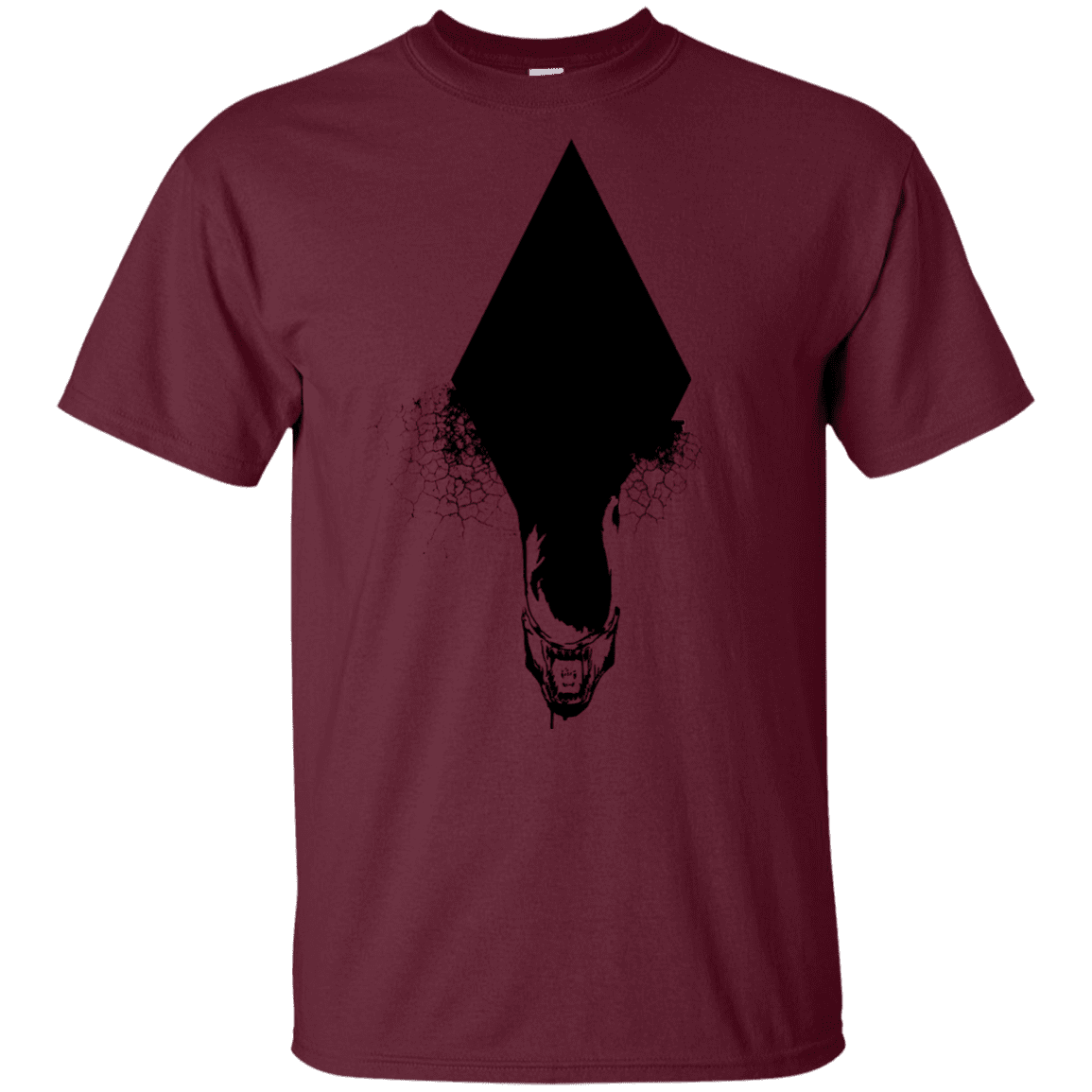 T-Shirts Maroon / YXS Alien Youth T-Shirt