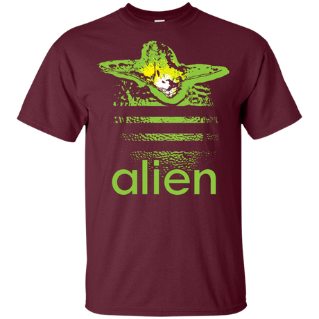 T-Shirts Maroon / YXS Alien Youth T-Shirt