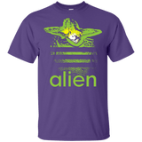 T-Shirts Purple / YXS Alien Youth T-Shirt