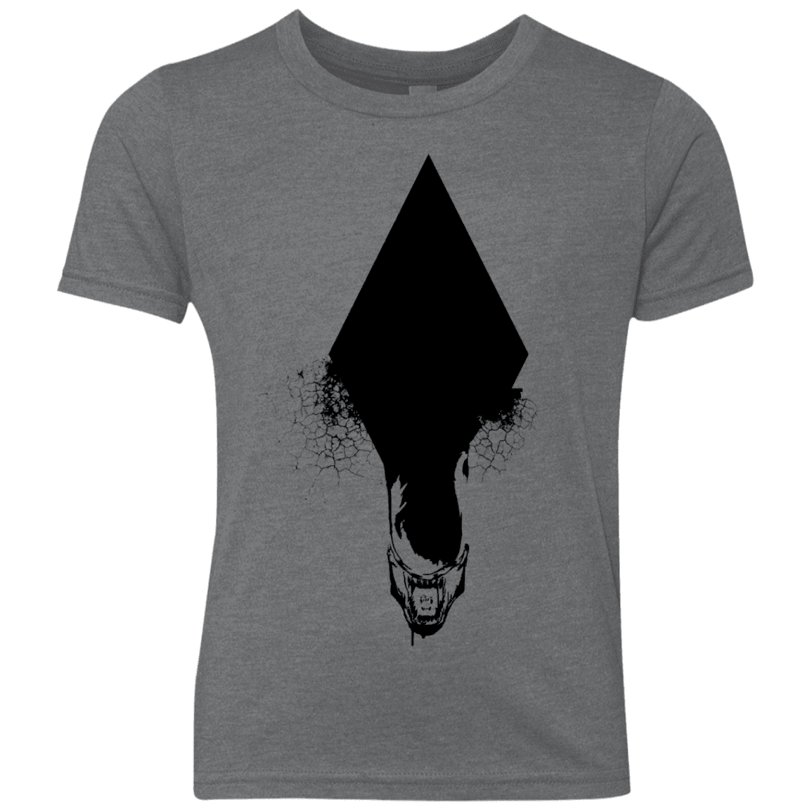 T-Shirts Premium Heather / YXS Alien Youth Triblend T-Shirt