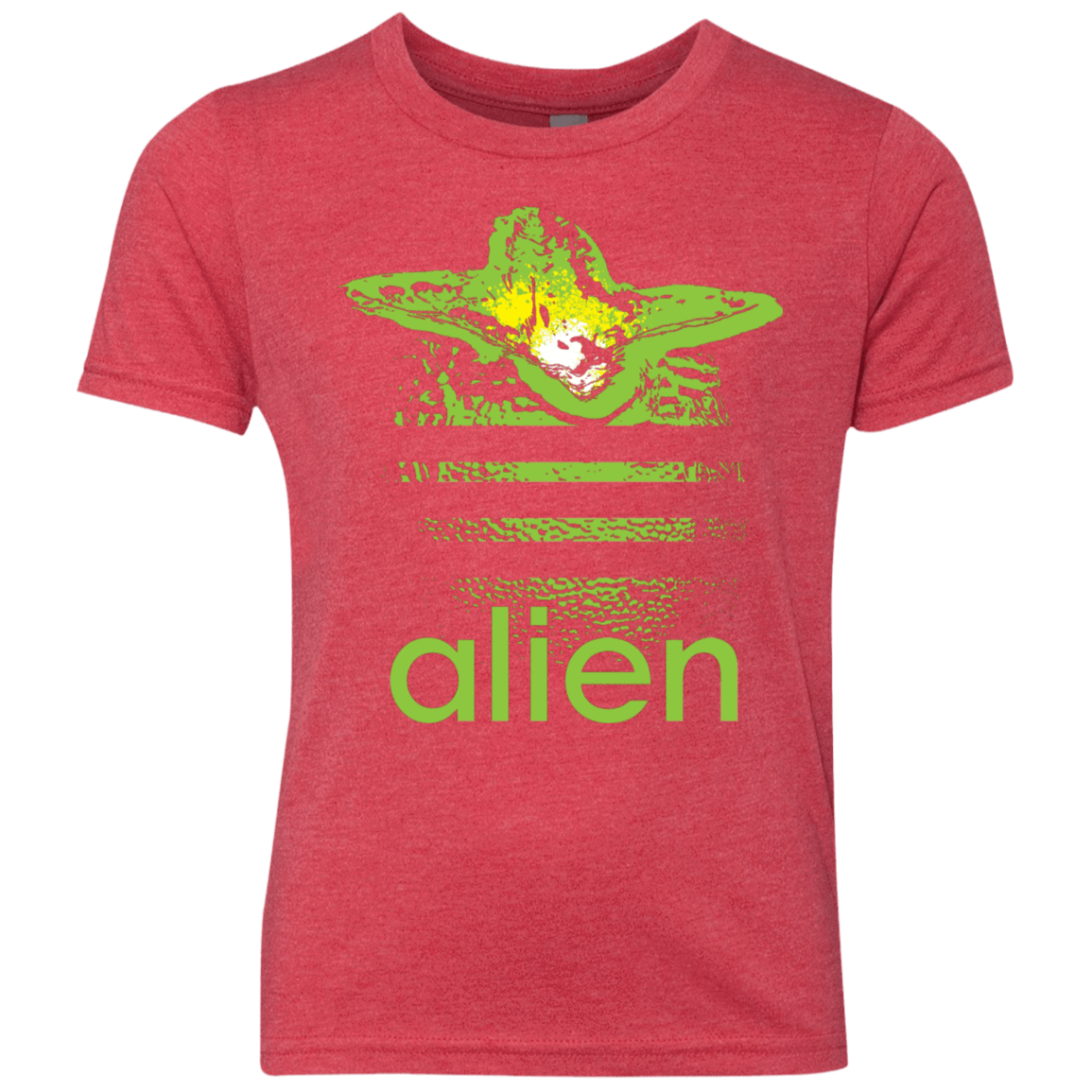 T-Shirts Vintage Red / YXS Alien Youth Triblend T-Shirt