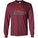 T-Shirts Maroon / S Aliens 86 Men's Long Sleeve T-Shirt