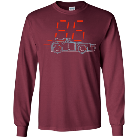 T-Shirts Maroon / S Aliens 86 Men's Long Sleeve T-Shirt