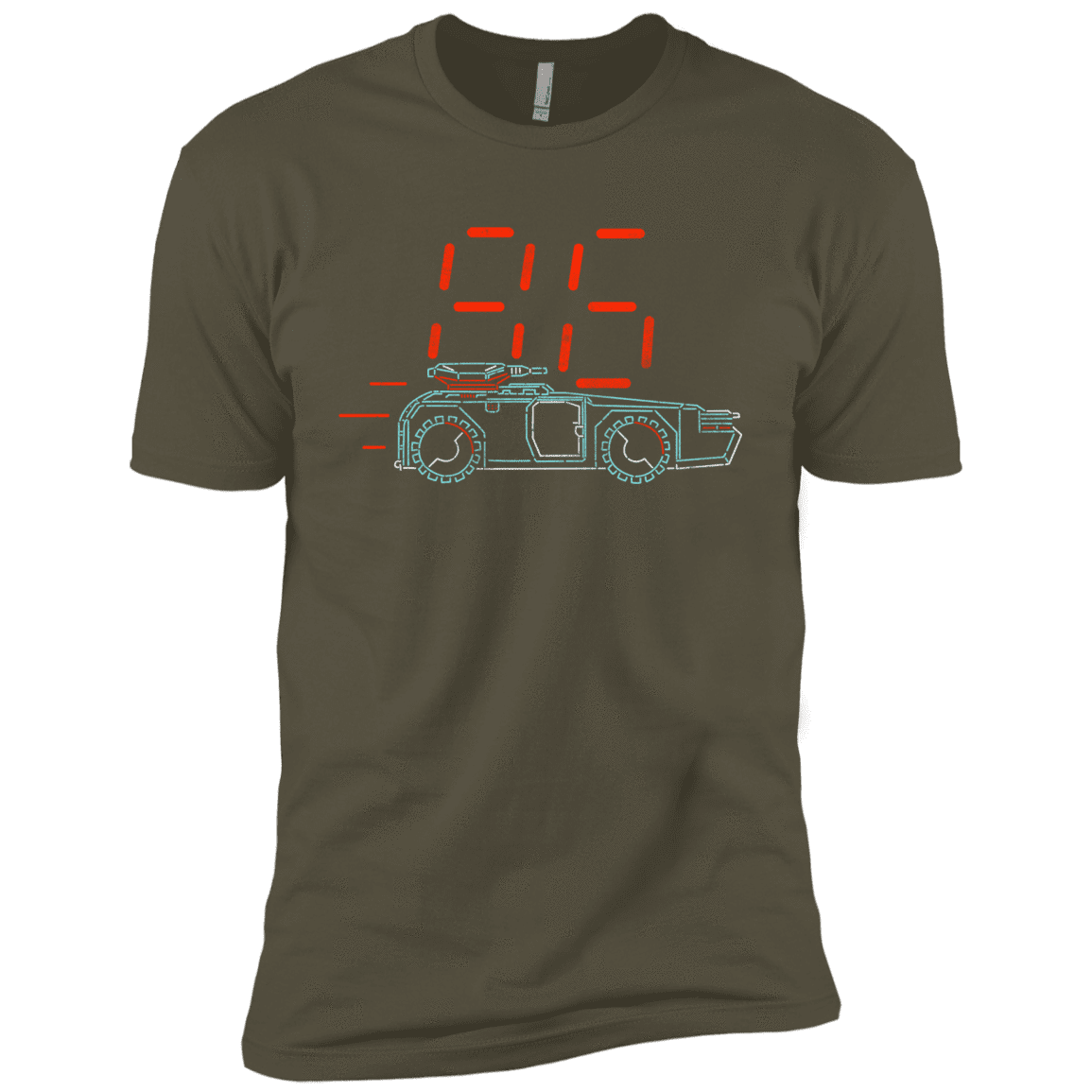 T-Shirts Military Green / X-Small Aliens 86 Men's Premium T-Shirt