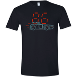 T-Shirts Black / X-Small Aliens 86 Men's Semi-Fitted Softstyle