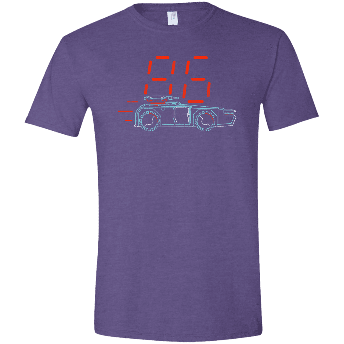 T-Shirts Heather Purple / S Aliens 86 Men's Semi-Fitted Softstyle